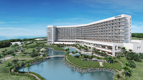 日本初、ヒルトンのビーチリゾートホテル「ヒルトン沖縄瀬底リゾート」が開業！