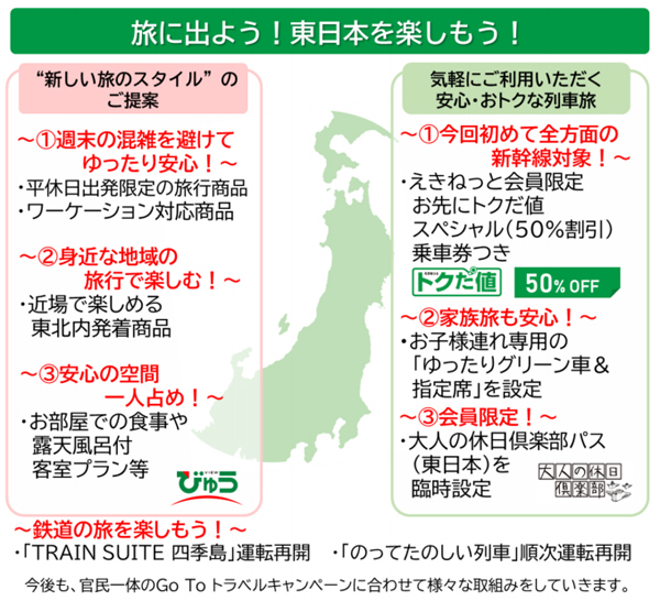 JR東日本は、新幹線が半額になる「お先にトクだ値スペシャル」を発売！