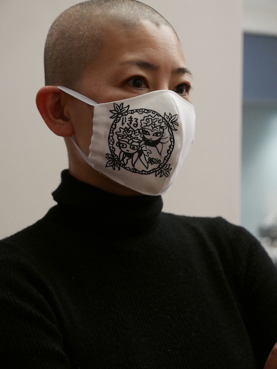 Akikomiura 86b210 mandalaesuque ikiru mask
