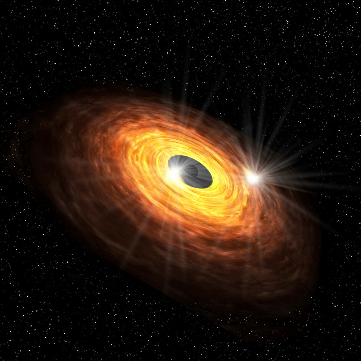 宇宙への旅人 天の川銀河中心のブラックホール いて座a