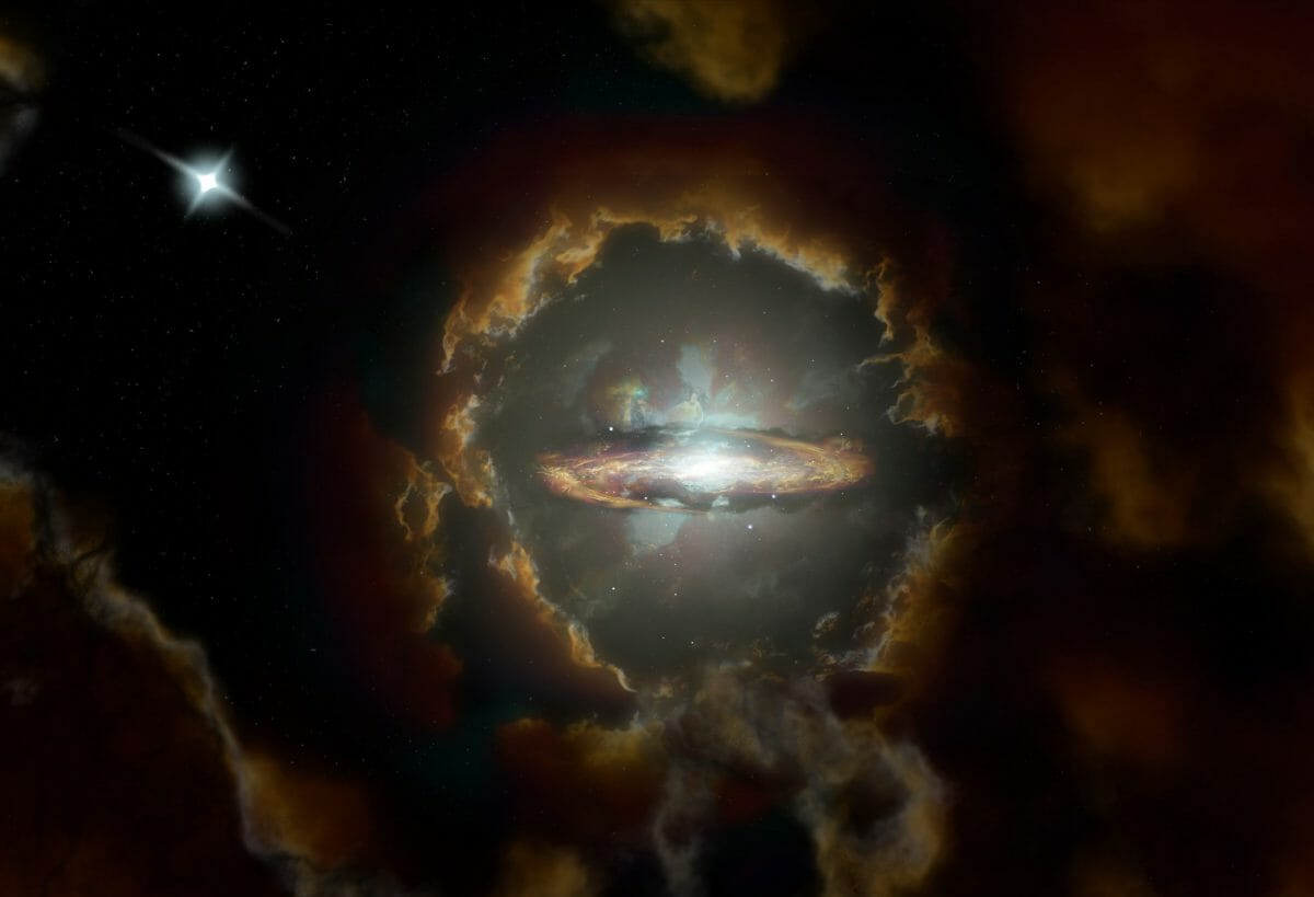 初期宇宙の円盤銀河「ヴォルフェ円盤（DLA0817g）」