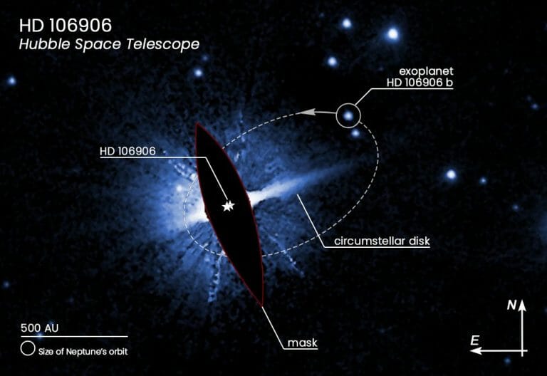系外惑星「HD106906b」
