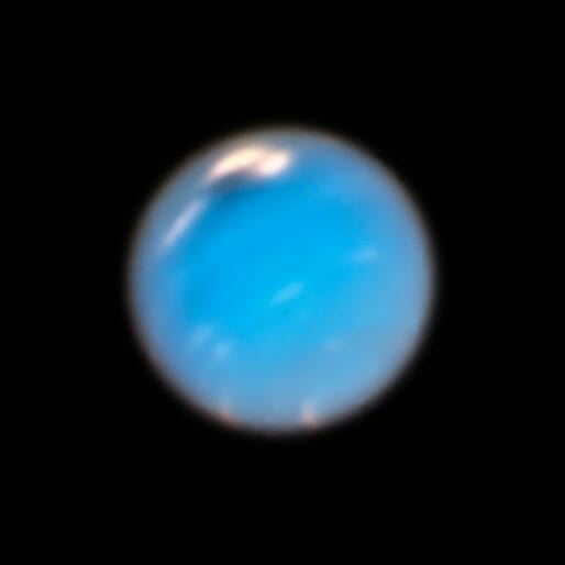 ハッブル宇宙望遠鏡が2018年9月に撮影した海王星