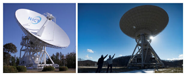 鹿島宇宙技術センターの34m電波望遠鏡