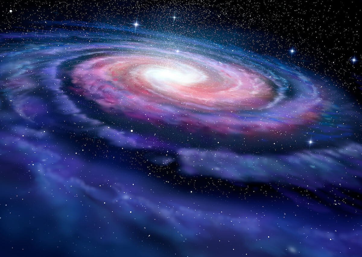 天の川銀河の想像図1