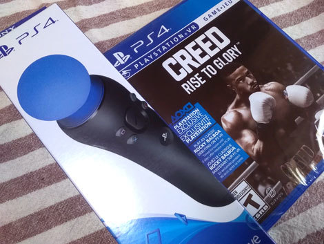 CREED Rise to Glory VR とPS Move