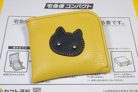 ミニ財布：猫
