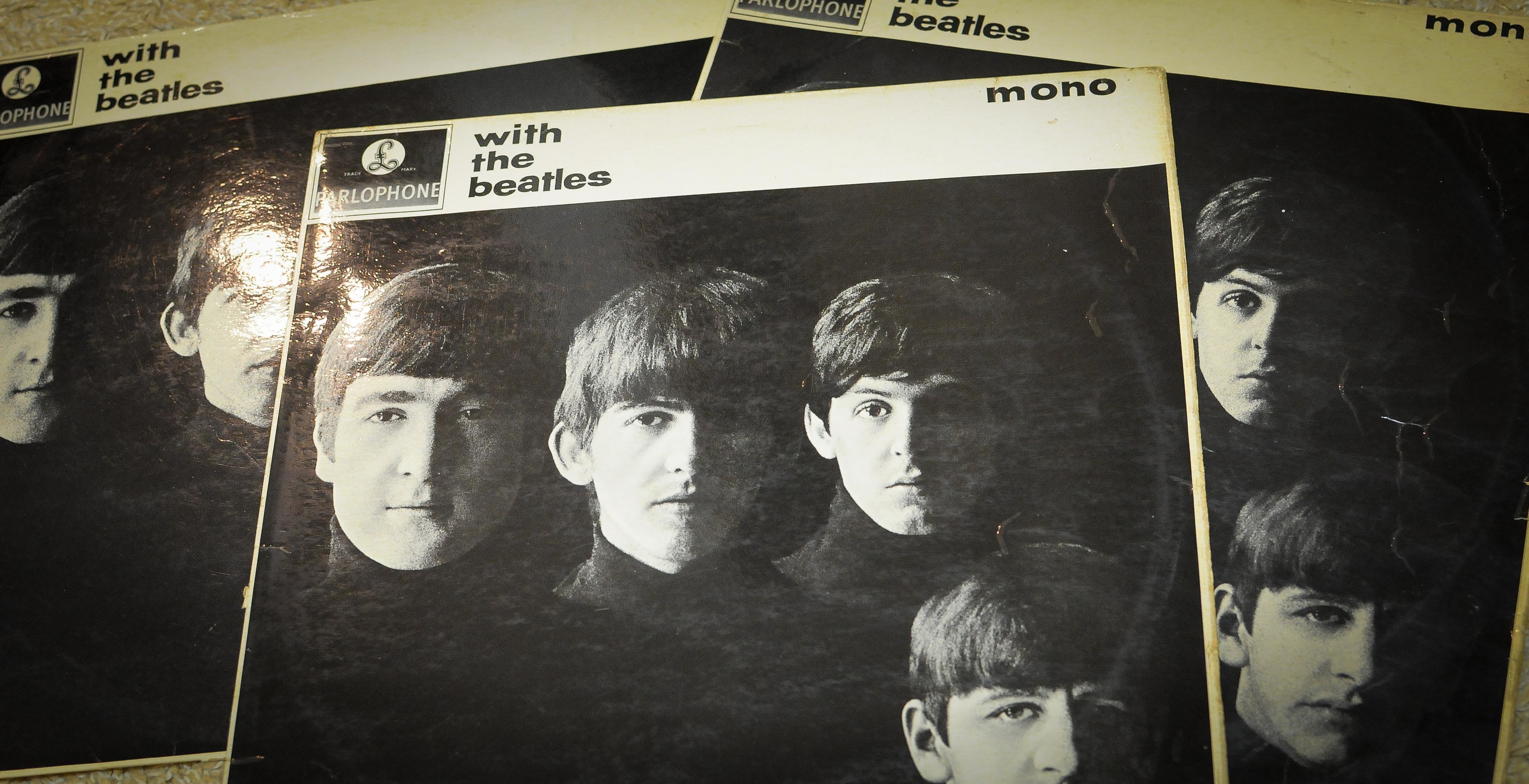 With The Beatles UK matrix 7 - The Beatles