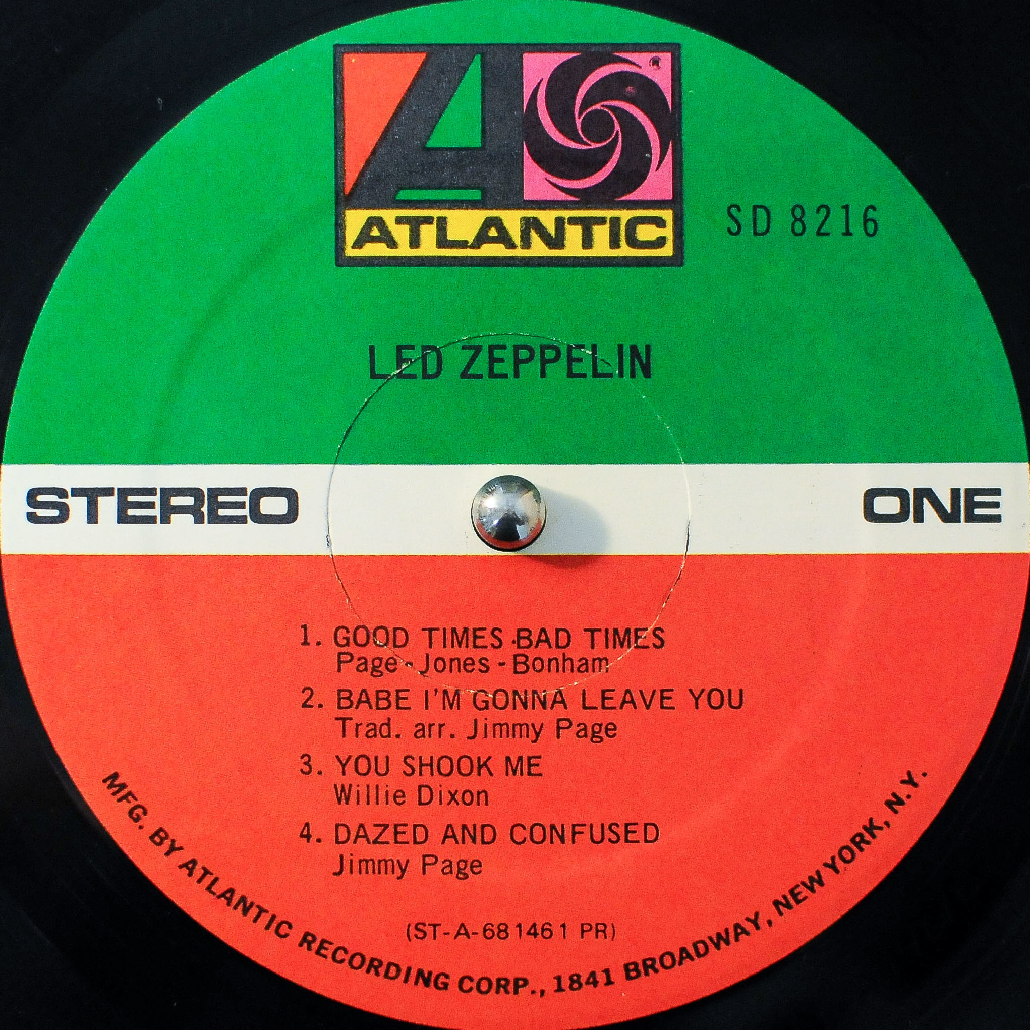 Led Zeppelin I - US盤 - Led Zeppelin