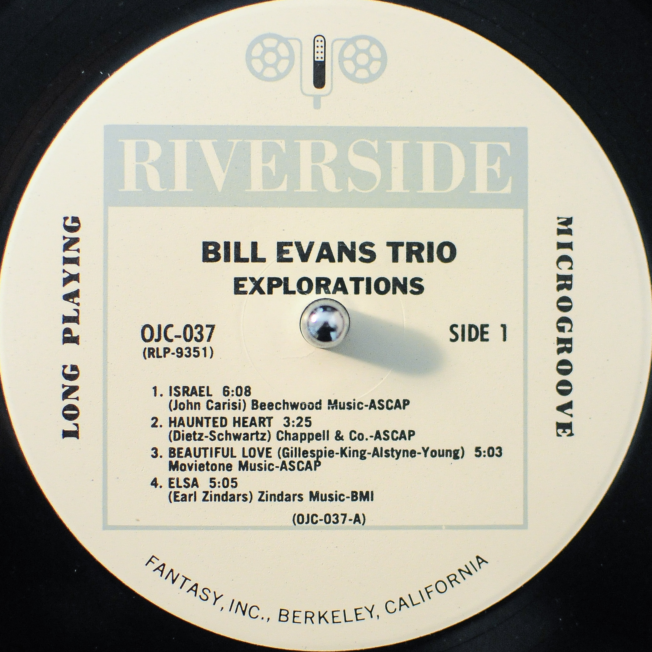 Bill Evans ‎– Explorations - Bill Evans