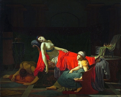 Jean Baptiste Regnault - Death of Cleopatra - (MeisterDrucke-13383)