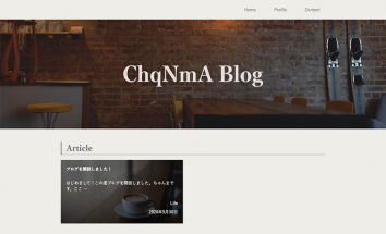 ChqNmA Blog